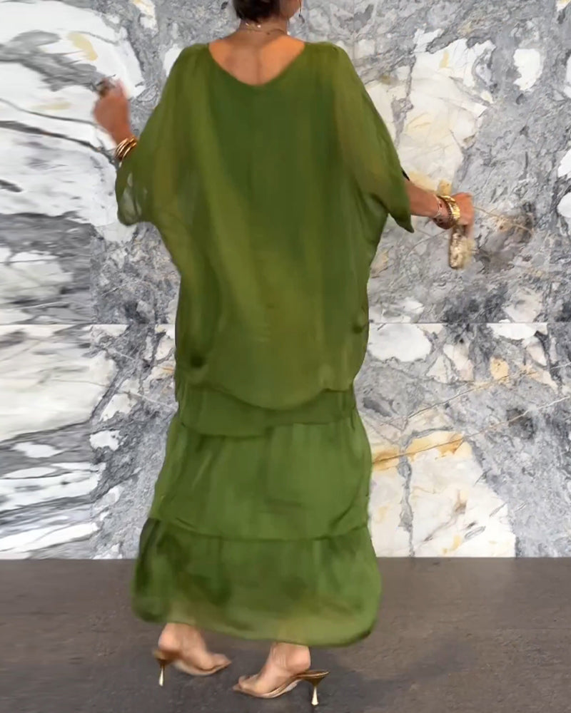 💕Ema päusku kuum sale-Kunsti style lahtine kleit💕. 