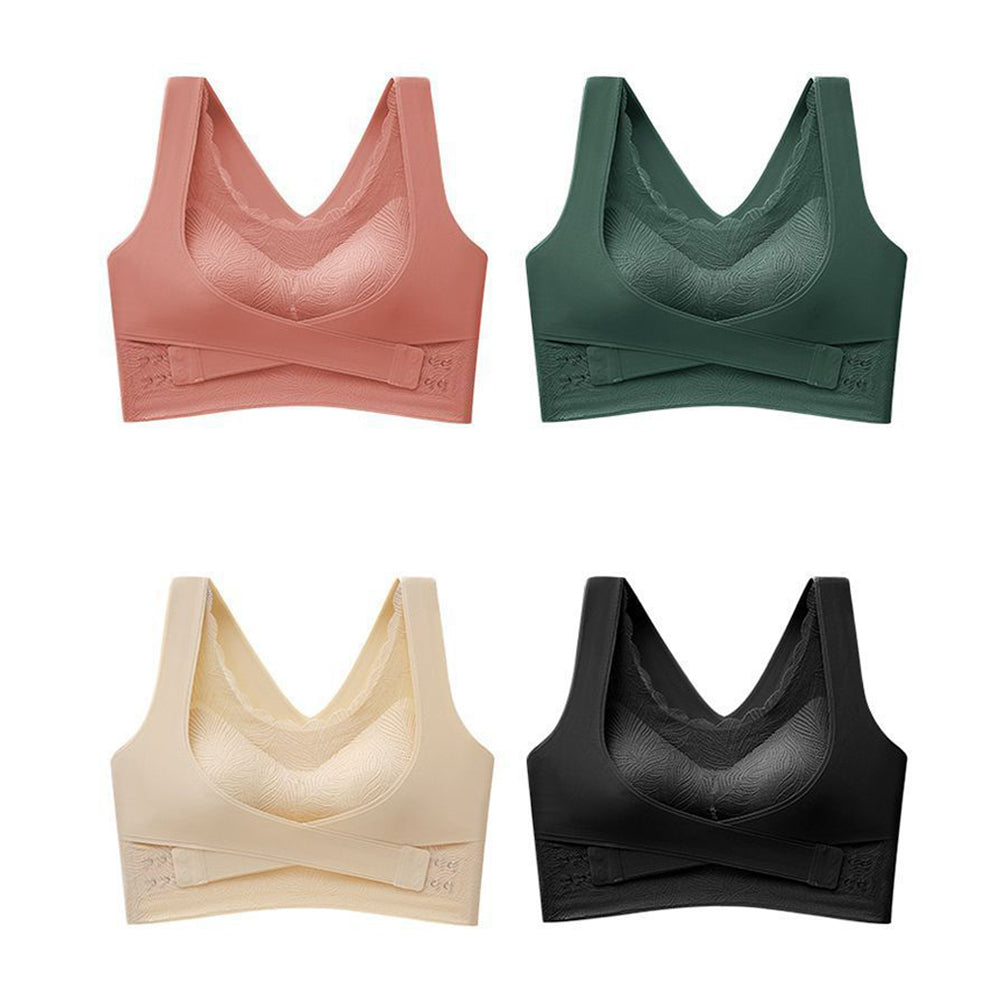 🔥Χρησιμοποιήστε ένα δαντελένιο σουτιέν ή ένα σουτιέν μπροστά με πλαϊνό άνοιγμα 