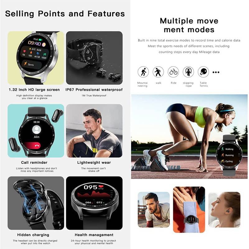 SMARTWATCH 2 EL 1 CON AURICULARES-TAB 