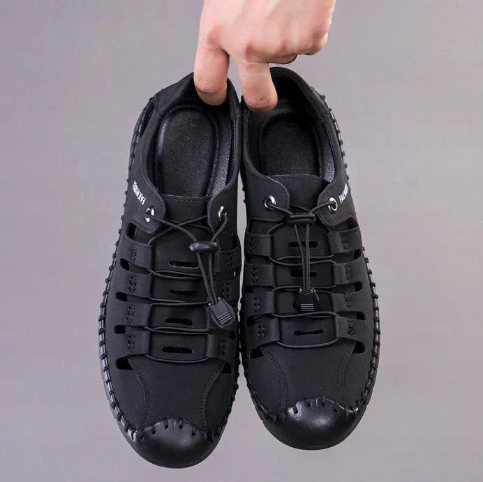 🔥Δερμάτινα σανδάλια aviator με της περισσότερα👞-GR