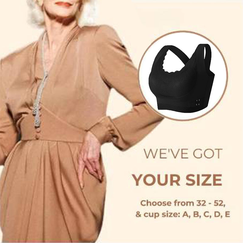 🔥Χρησιμοποιήστε ένα δαντελένιο σουτιέν ή ένα σουτιέν μπροστά με πλαϊνό άνοιγμα 