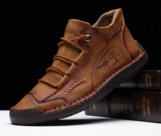 【Χειροποίητα】Παπούτσια εξωτερικού χώρου από γνήσιο δέρμα🔥-LT