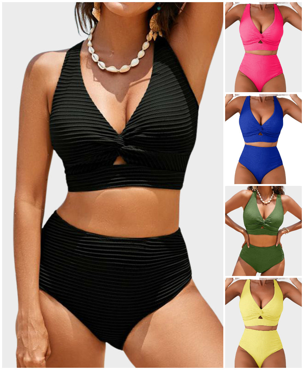 👙Σετ μπικίνι με ψηλή μέζει-GR 