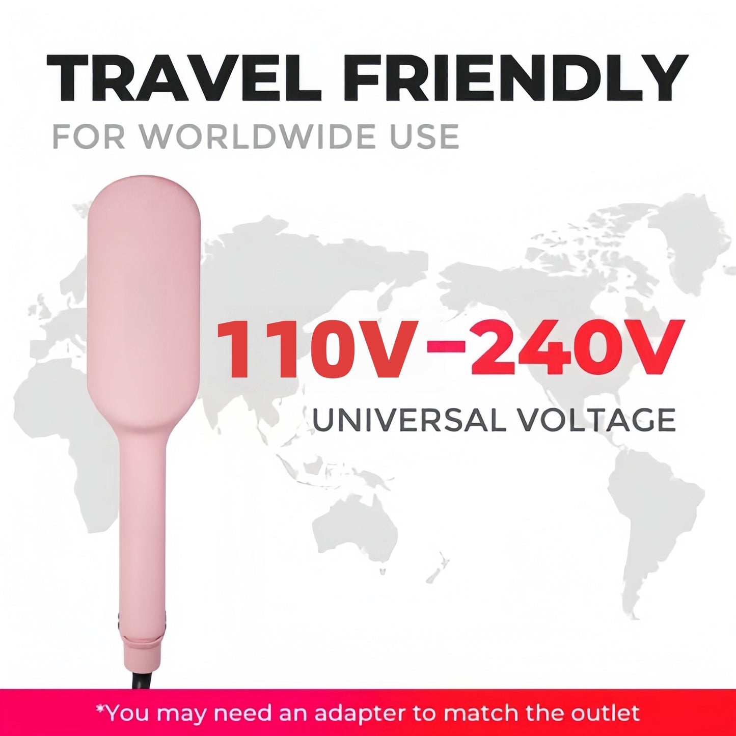 💯 Plaukų formavimo priemonė su neigiamų jonų technologija 💖-LT