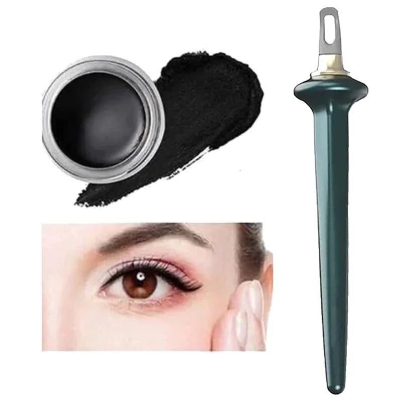 Ειδική προσφορά - 49% ΕΚΠΤΩΣΗ✨Άψογο σετ eyeliner με κρέμα eyeliner-LT 