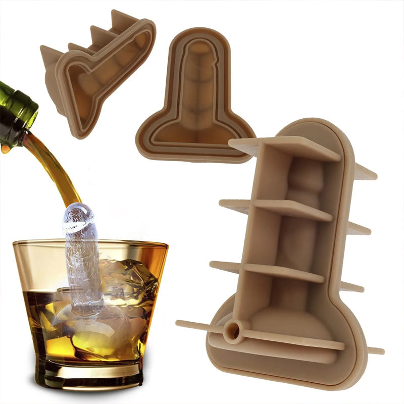 Forma na kocky ľadu pre dospelých 