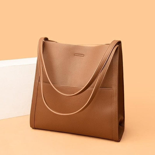 🥳👜Απλό bolso monocromo de piel💝 