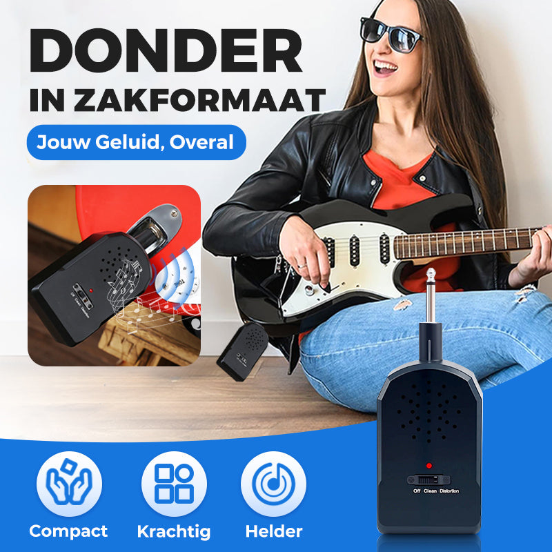 🎸Μίνι φορητό κιτ ενισχυτή ηλεκτρικής κιθάρας-LT 