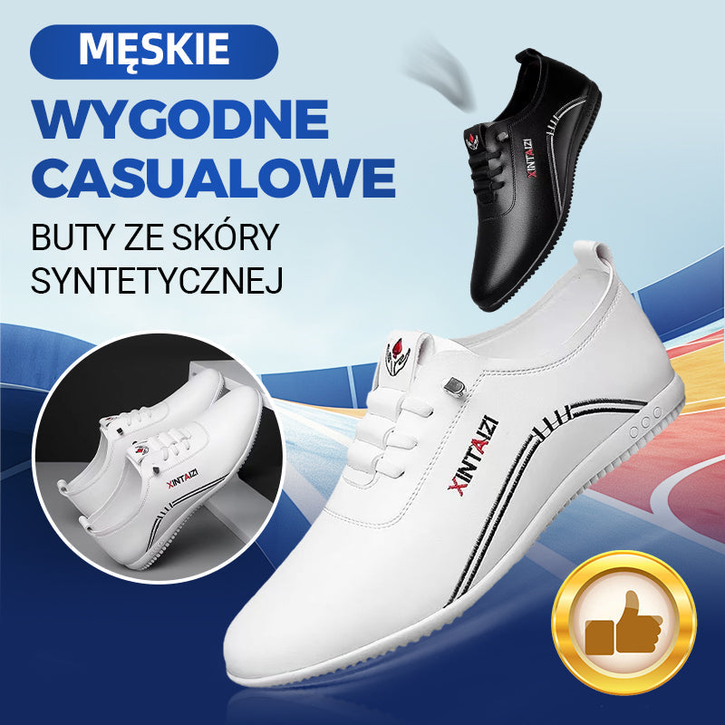 🔥 Ζεστές εκπτώσεις 2025.👞Αεριζόμενα και αναπνεύσιμα ανδρικά παπούτσια με κορδόνια-GR 