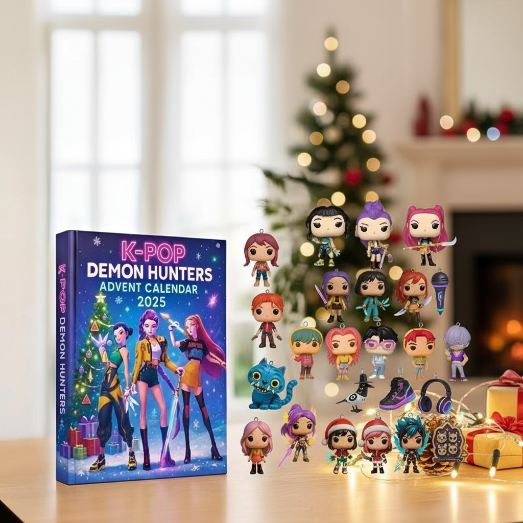 K-pop demonų medžiotojų advento kalendorius-LT