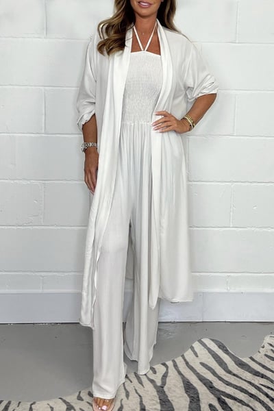 🎁Το καλύτερο δώρο για τη Γιορτή της Μητέρας — 🔥2024. μοντέρνα γυναικεία φόρμα gada ή φαρδιά μπατζάκια χωρίς πλάτη και δίχωρη φόρμα💕-LV