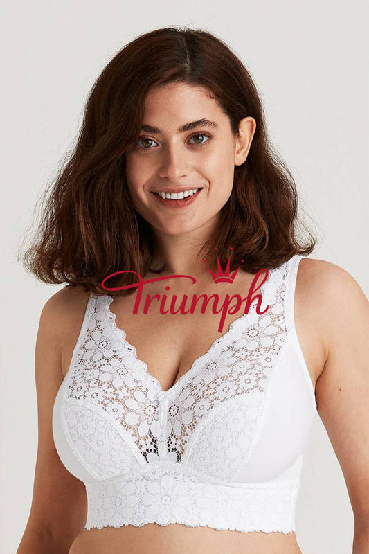 Triumph - 3 τεμάχια (85A-105F) 💝 Άνετο σουτιέν χωρίς λάστιχο-LT 