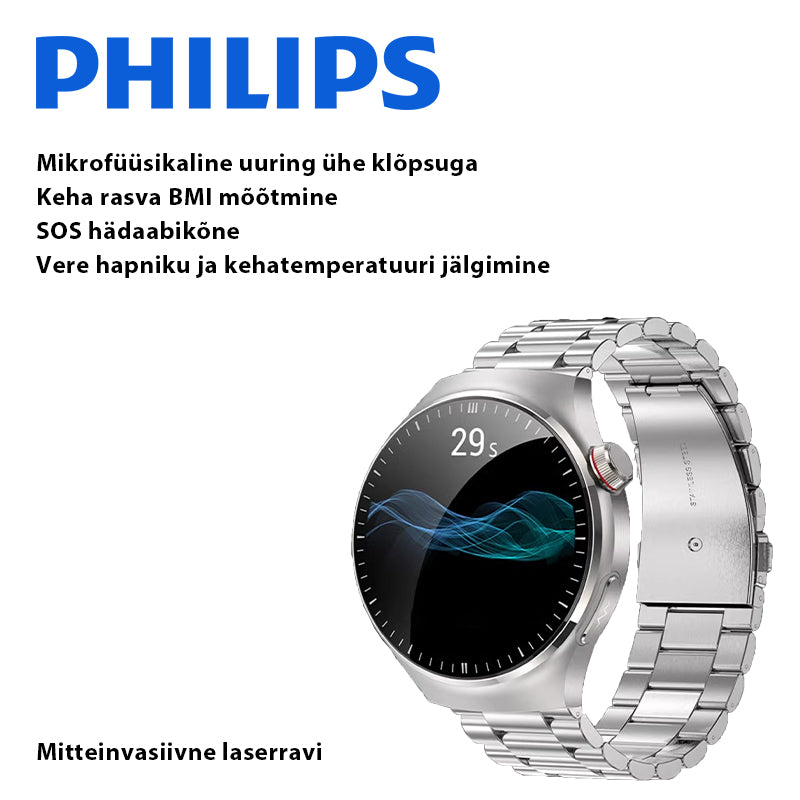 Έξυπνο ρολόι θεραπείας με λέιζερ Philips (σάρωση ολόκληρου του σώματος) - GR