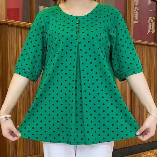 🔥Νέα προσφορά 2025 🔥 Νέα πουά πουκάμισα-LT 