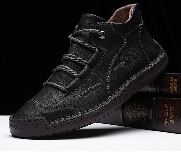 【Χειροποίητα】Παπούτσια εξωτερικού χώρου από γνήσιο δέρμα🔥-LT