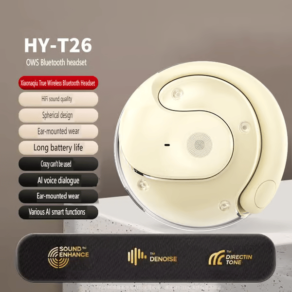 🎧🎅 Predčasný vianočný výpredaj - 66% ZĽAVA🔥HY-T26 Pro Wireless Bluetooth Translation Headphone-SK 