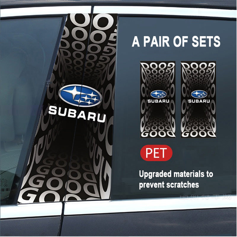 🔥Εκπτώσεις🔥Προστατευτική μεμβράνη HD για τροποποίηση κολόνας B αυτοκινήτου 2025 (2 τεμ.)-GR