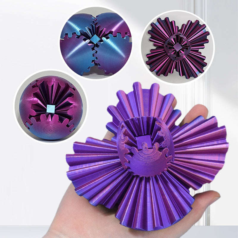 Αγοράστε 1, πάρτε 2 δωρεάν 🎁 Steampunk spinning wonder - fidget (fidget ball)-LT 