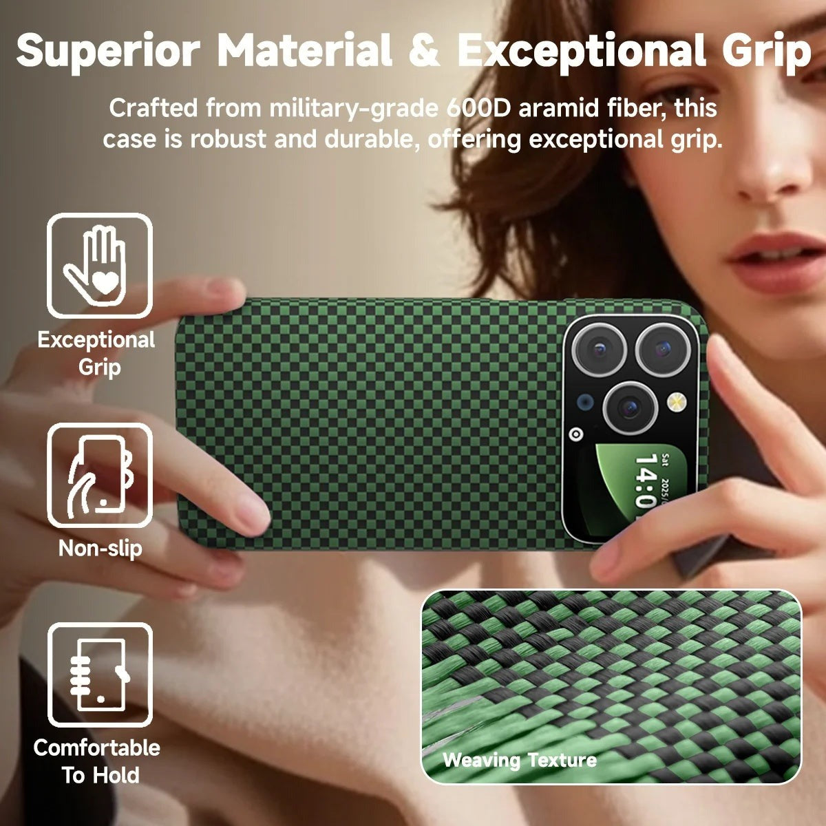 Pasaulinis riboto leidimo magnetinis ateities technologijos išmanusis apsauginis dėklas (suderinamas su iPhone 17-12)-LT