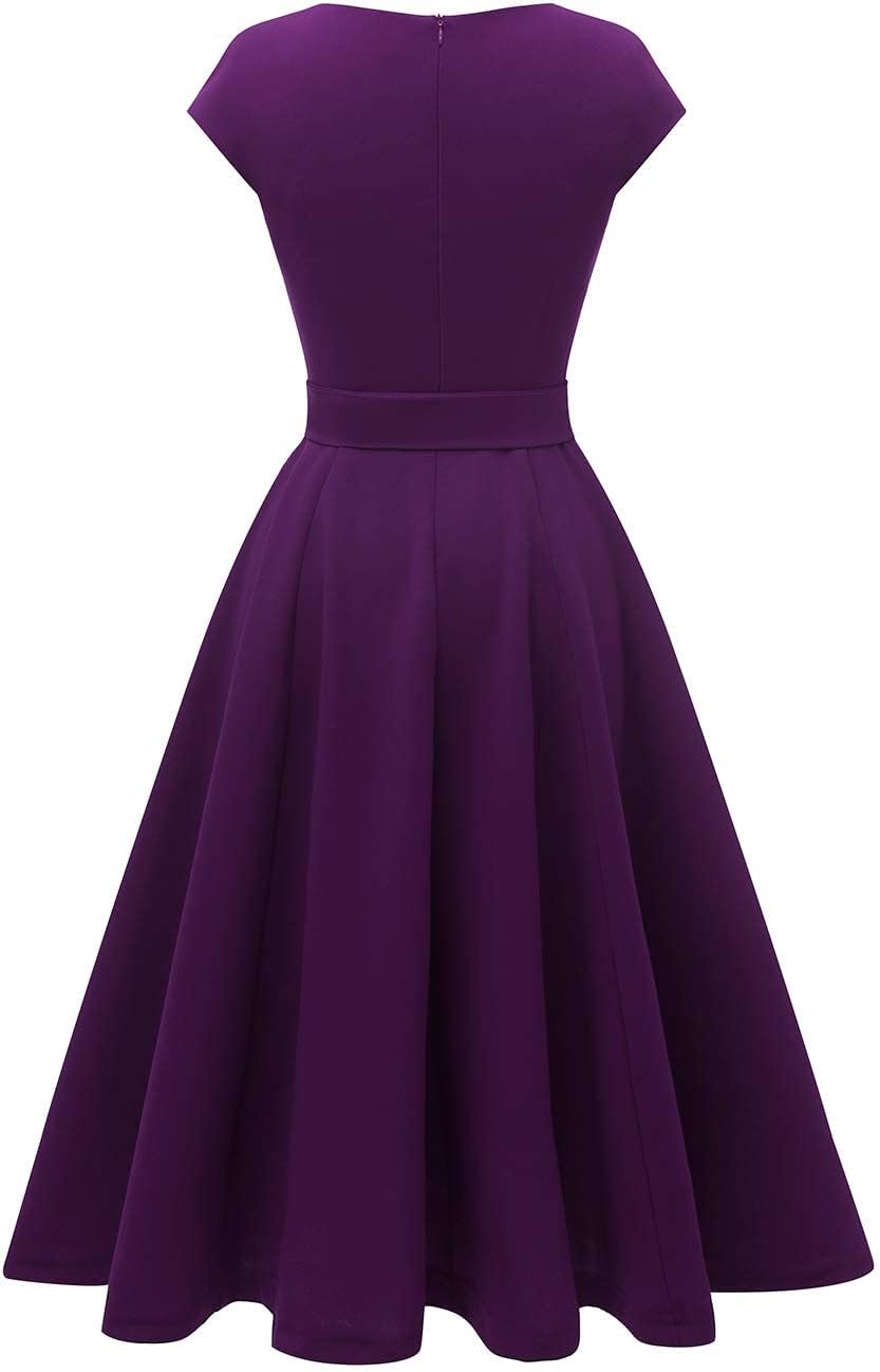 DRESSTELLS kokteilinės suknelės moterims, oficialios vestuvinės suknelės, kuklios balių suknelės bažnyčios priėmimams 2025 m.-LT