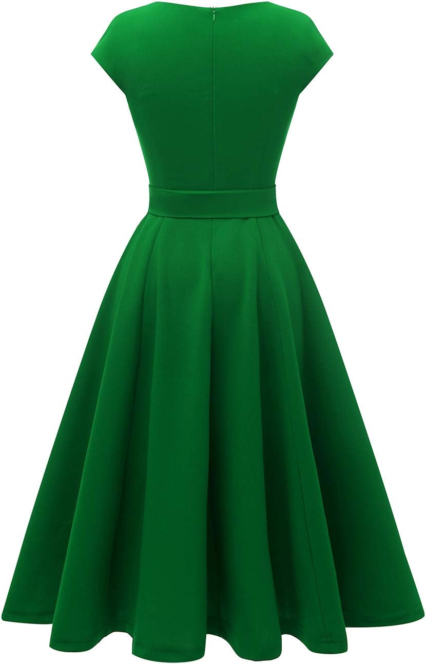 DRESSTELLS kokteilinės suknelės moterims, oficialios vestuvinės suknelės, kuklios balių suknelės bažnyčios priėmimams 2025 m.-LT