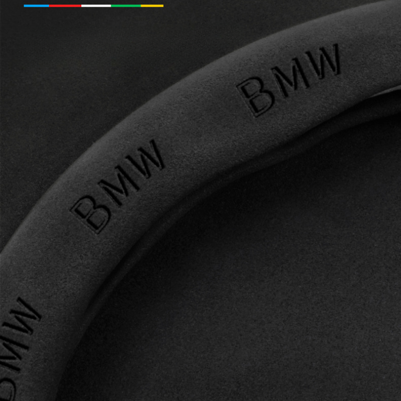 TrackVibe | Κάλυμμα τιμονιού από και σουέτ carbon - Anti-slip and wear-resistant-GR 