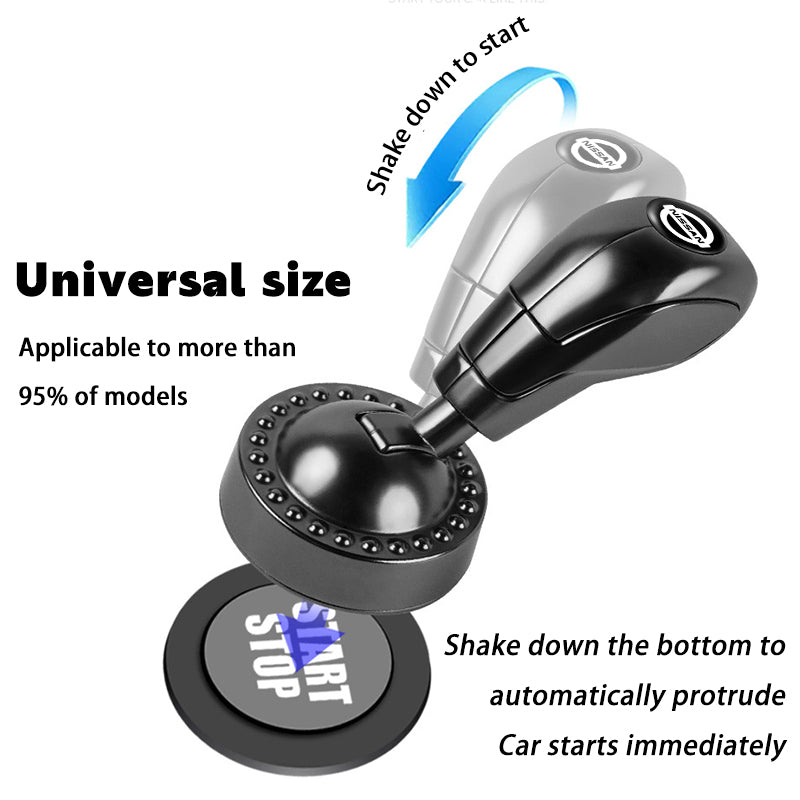 Κουμπί διακόπτη ανάφλεξης αυτοκινήτου με ένα άγγιγμα-GR