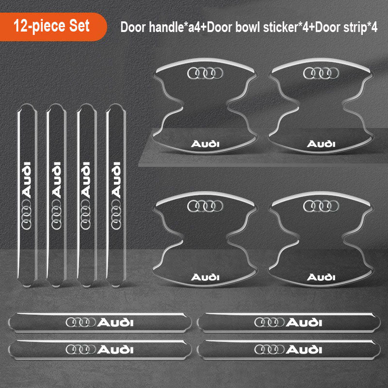 Sutirštinti automobilio durelių klijai su logotipu ✨8 vnt.✨--LT