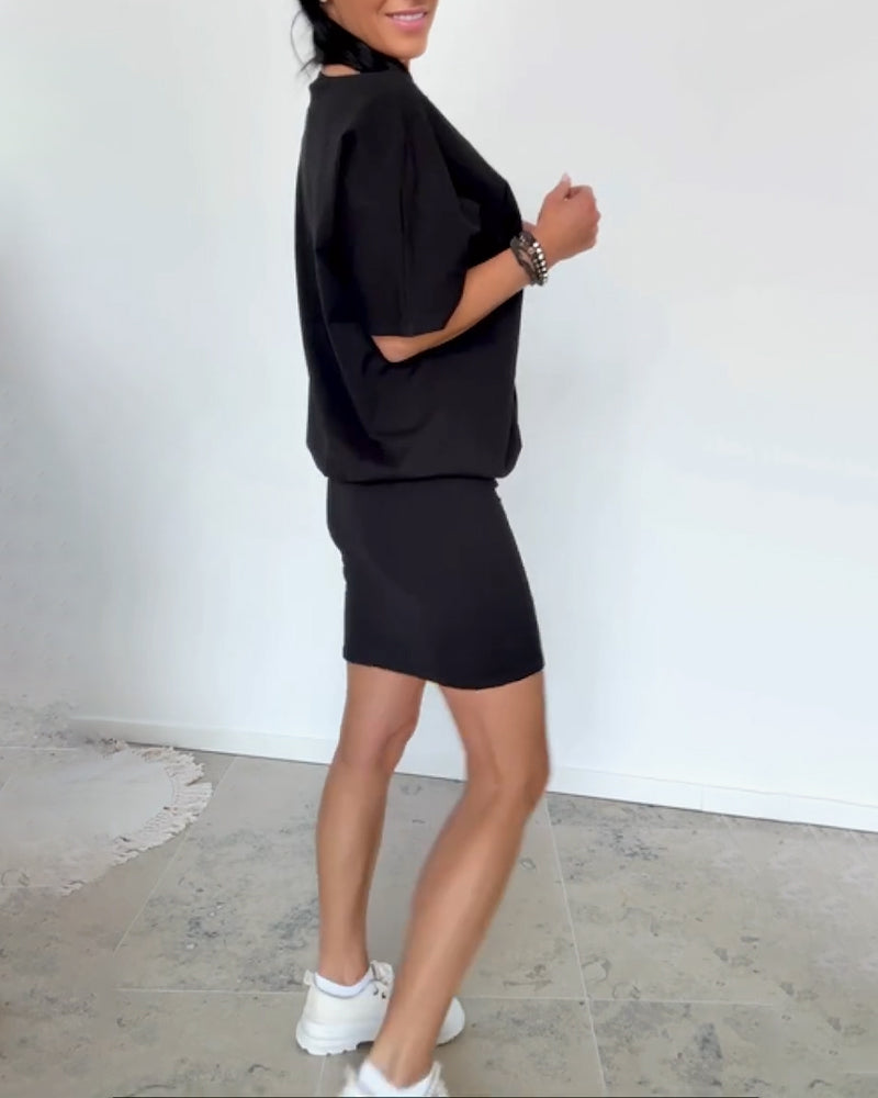 Elegantiška kasdieniška suknelė-LT