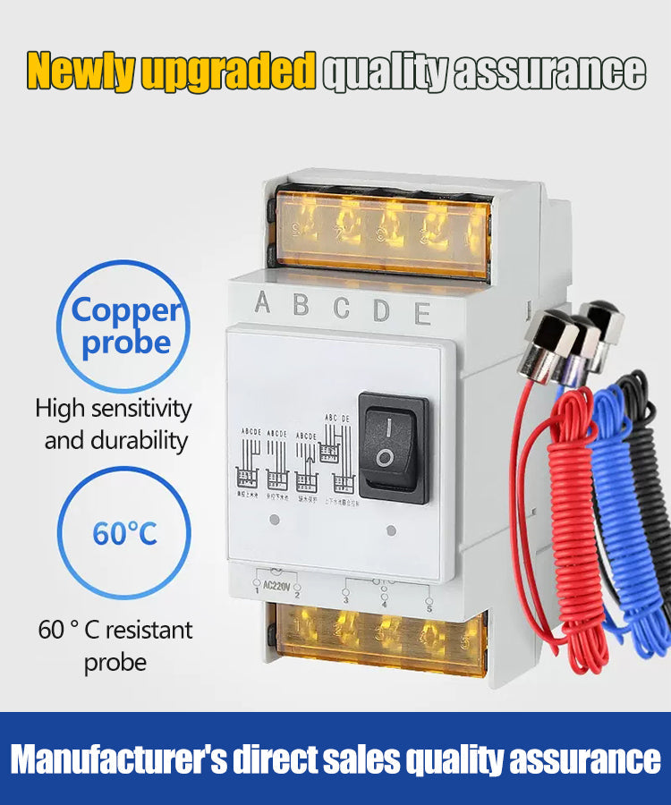 Visiškai automatinis vandens siurblio lygio reguliatorius-LT