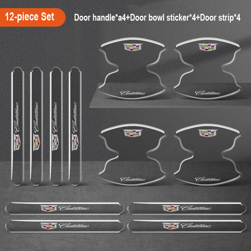 Sutirštinti automobilio durelių klijai su logotipu ✨8 vnt.✨--LT