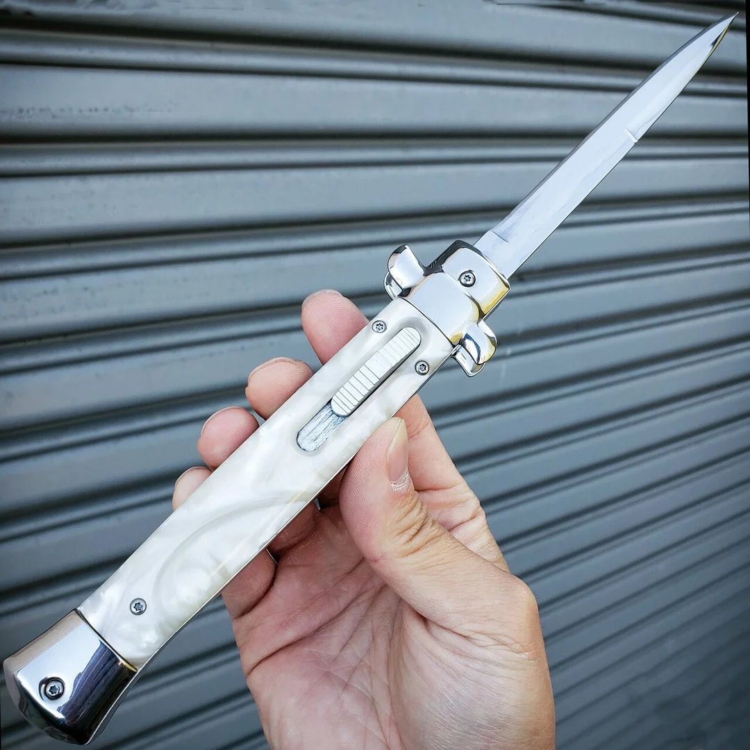 (🔥Último día de venta - 50% descuento) Cuchillo italiano OTF Classic Gentleman-ES 