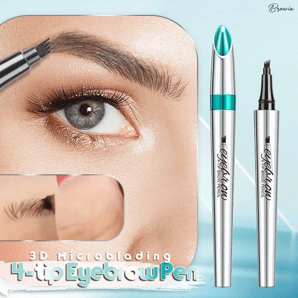 Αδιάβροχο στιλό φρυδιών 3D Microblading (2 τεμ.)-GR