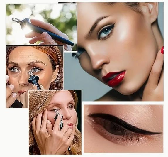 Ειδική προσφορά - 49% ΕΚΠΤΩΣΗ✨Άψογο σετ eyeliner με κρέμα eyeliner-LT 