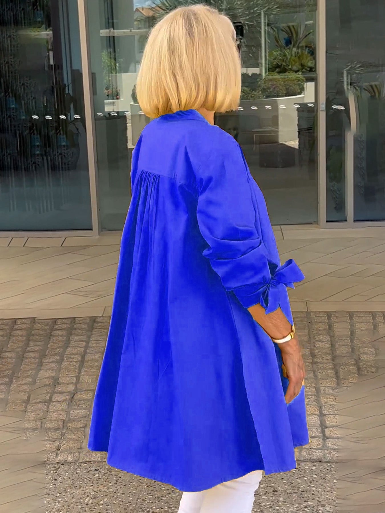 🌸Μακριά, καθαρά βαμβακερά μπουφάν για γυναίκες - LT 