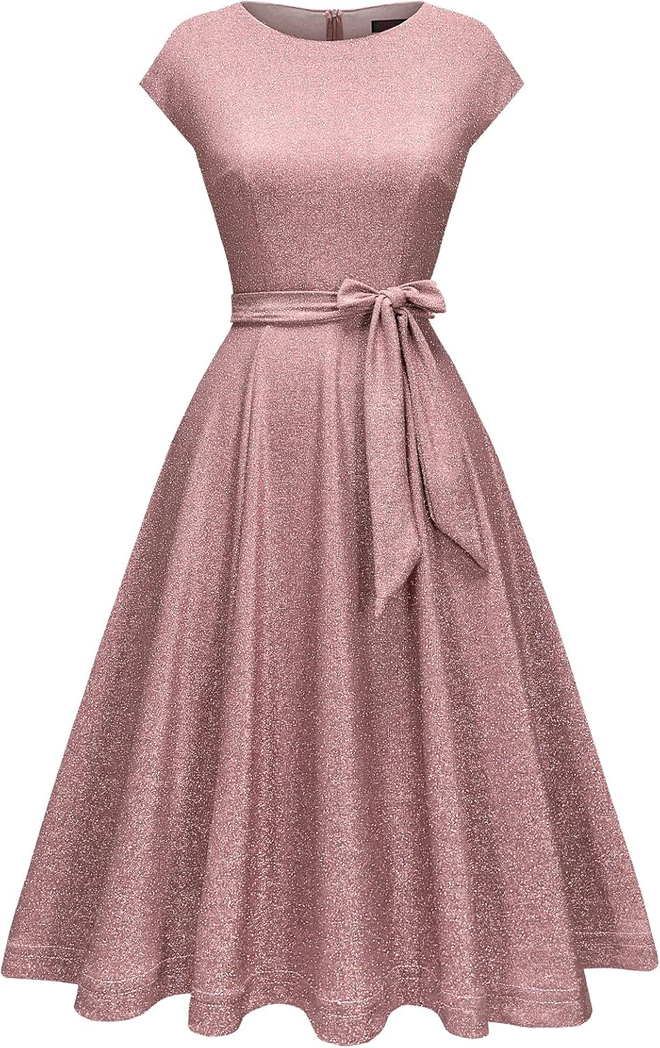 DRESSTELLS kokteilinės suknelės moterims, oficialios vestuvinės suknelės, kuklios balių suknelės bažnyčios priėmimams 2025 m.-LT