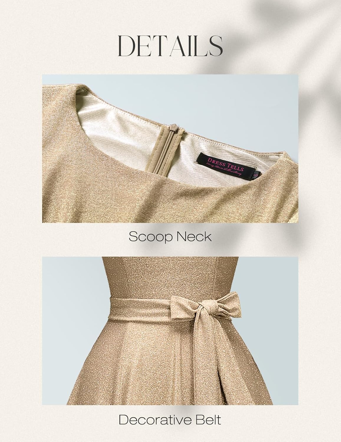 DRESSTELLS kokteilinės suknelės moterims, oficialios vestuvinės suknelės, kuklios balių suknelės bažnyčios priėmimams 2025 m.-LT