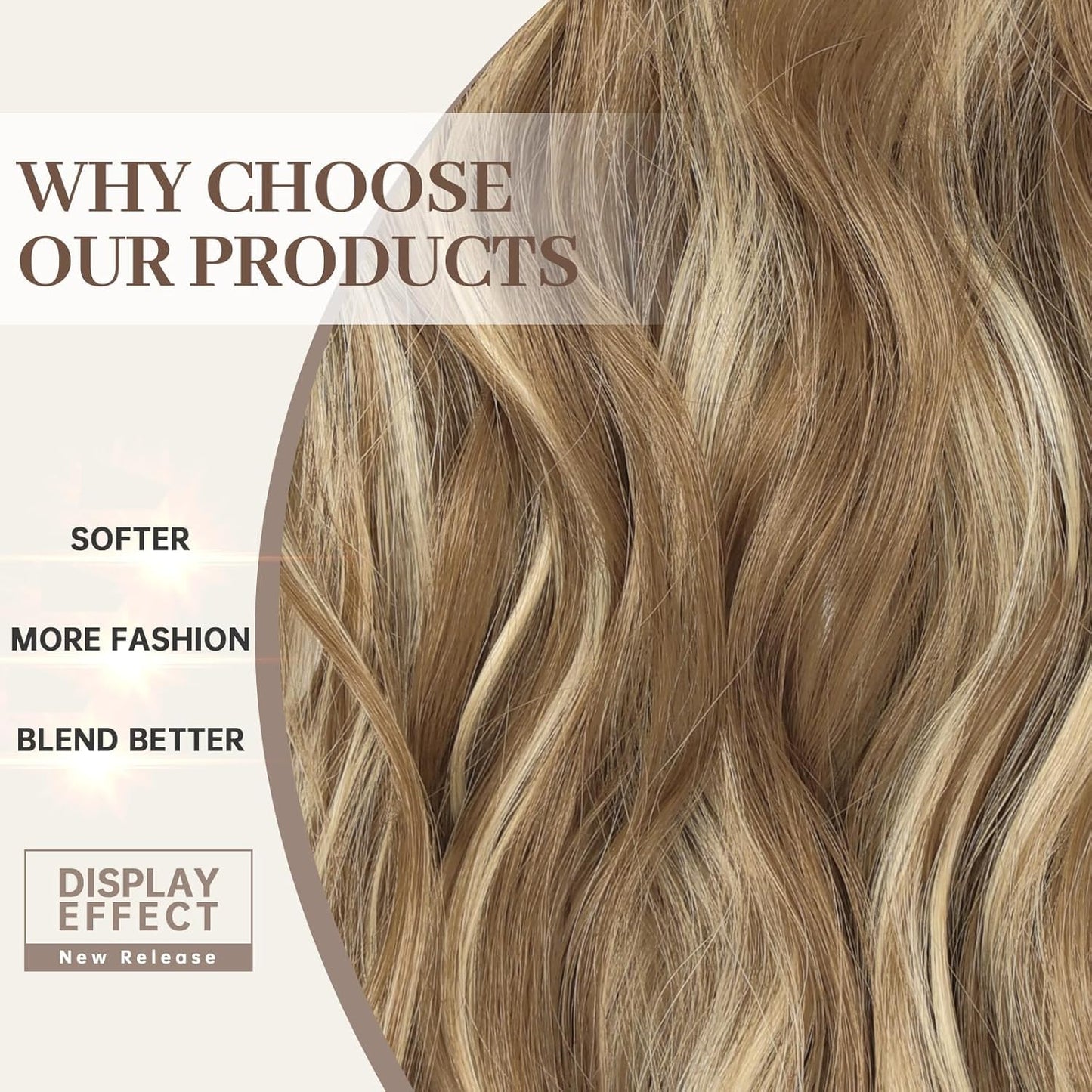 💖 DABAR 50% NUOLAIDA! 💁 Moteriškas ilgas banguotas perukas su gradientu – natūralios išvaizdos, reguliuojamas kepuraitės viršus, karščiui atsparūs pluoštai kasdieniam stiliui 🌟📦-LT