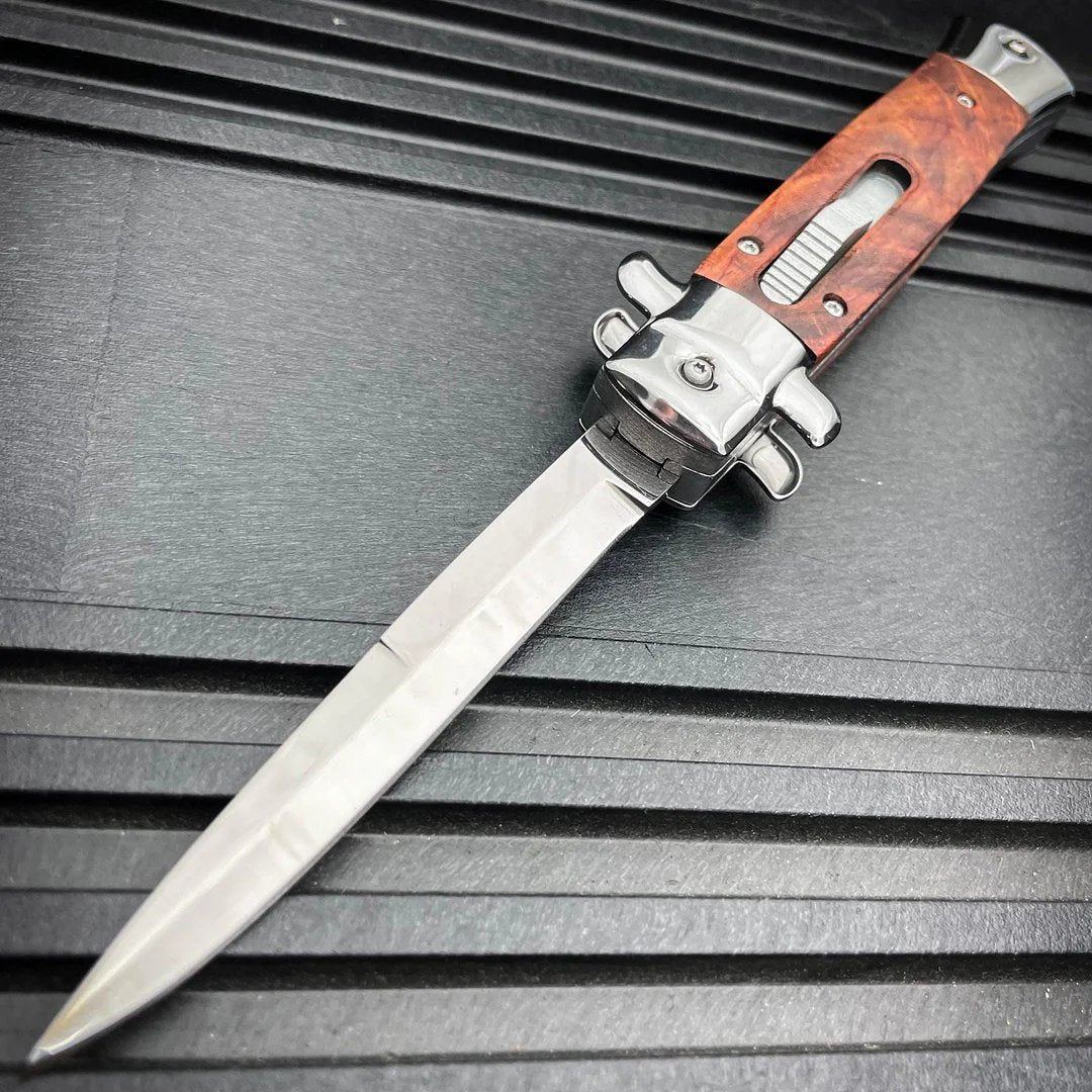 (🔥Último día de venta - 50% descuento) Cuchillo italiano OTF Classic Gentleman-ES 