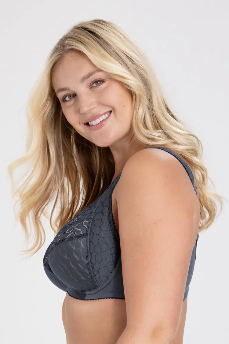 💗Μοναδικό σουτιέν με μπανέλα από ζακάρ και ελαστική δαντέλα💗 