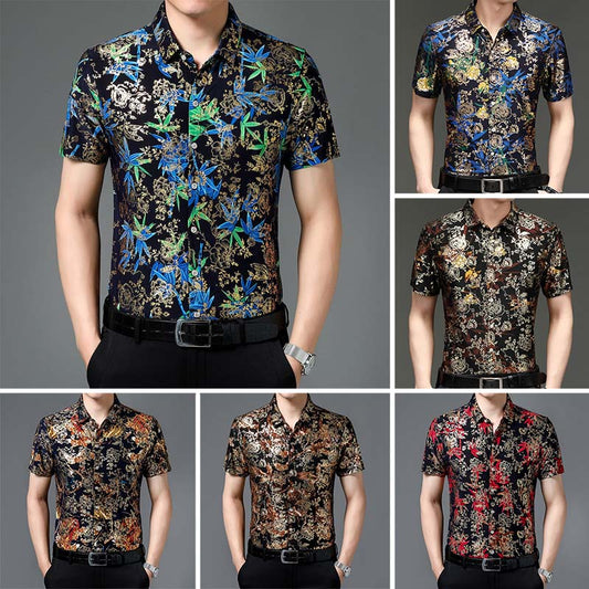 Ανδρικό T-shirt Ice Silk Hot Gold