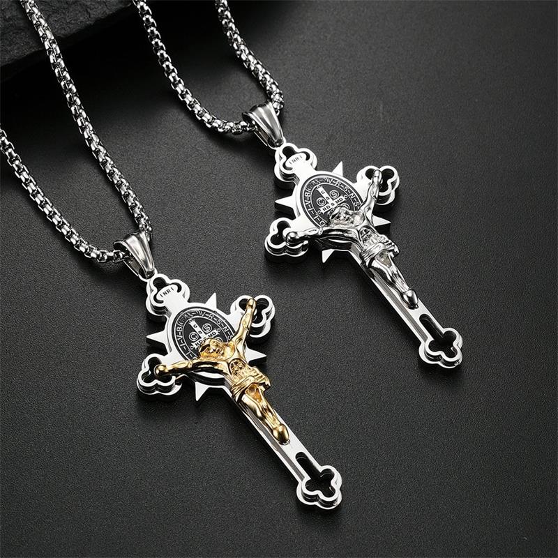 ✨Σταυρό μενταγιόν - 🙏Ευχαριστώ όσους το φοράνε-GR 
