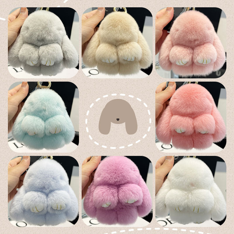 【✨Αγοράστε 3 και πάρτε 1 δωρεάν】🐰 Γούρι με βελούδινο λαγουδάκι-LT 