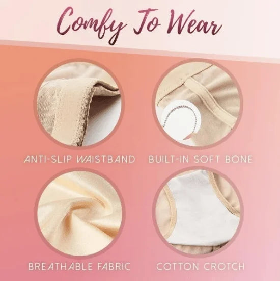 Ψηλόμεσο σλιπ Nové για κοιλιακούς και οπίσθια συμπίεσης