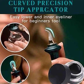 Ειδική προσφορά - 49% ΕΚΠΤΩΣΗ✨Άψογο σετ eyeliner με κρέμα eyeliner-GR 