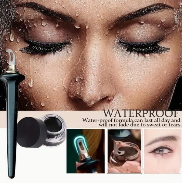 Ειδική προσφορά - 49% ΕΚΠΤΩΣΗ✨Άψογο σετ eyeliner με κρέμα eyeliner-LT 