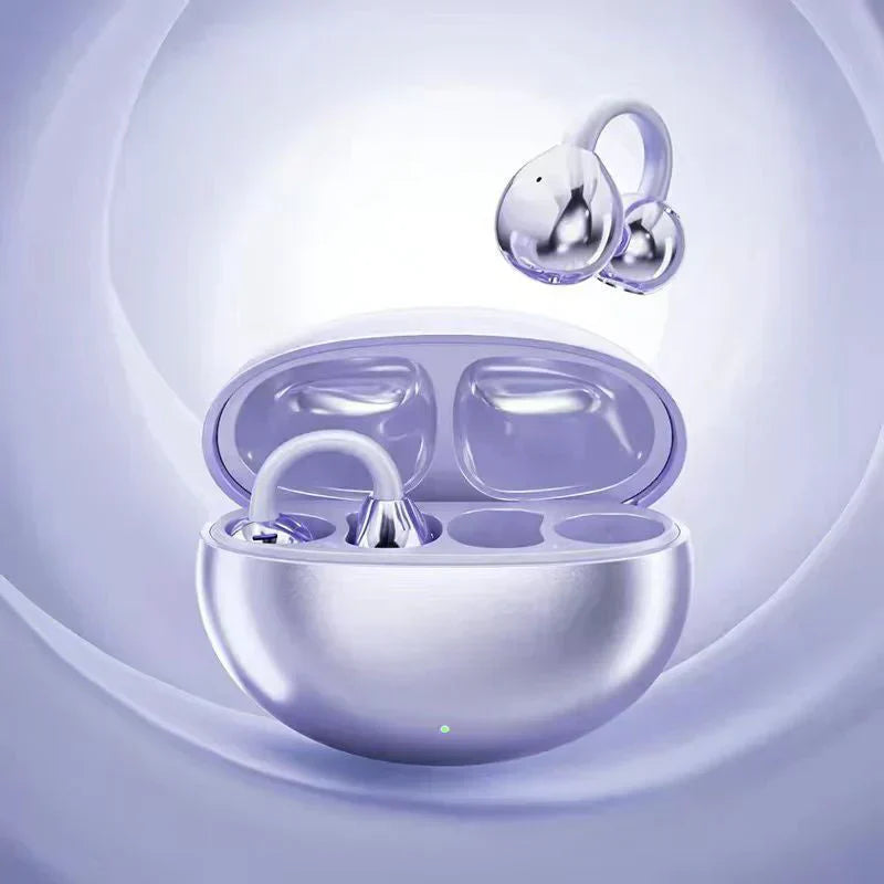 🎧 Εξαιρετικά λεχή αυτός Bluetooth με κλιπ αυτιών-GR