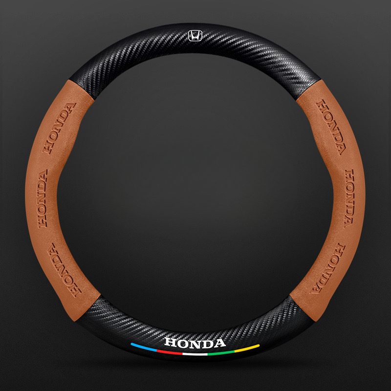 TrackVibe | Κάλυμμα τιμονιού από και σουέτ carbon - Anti-slip and wear-resistant-GR 