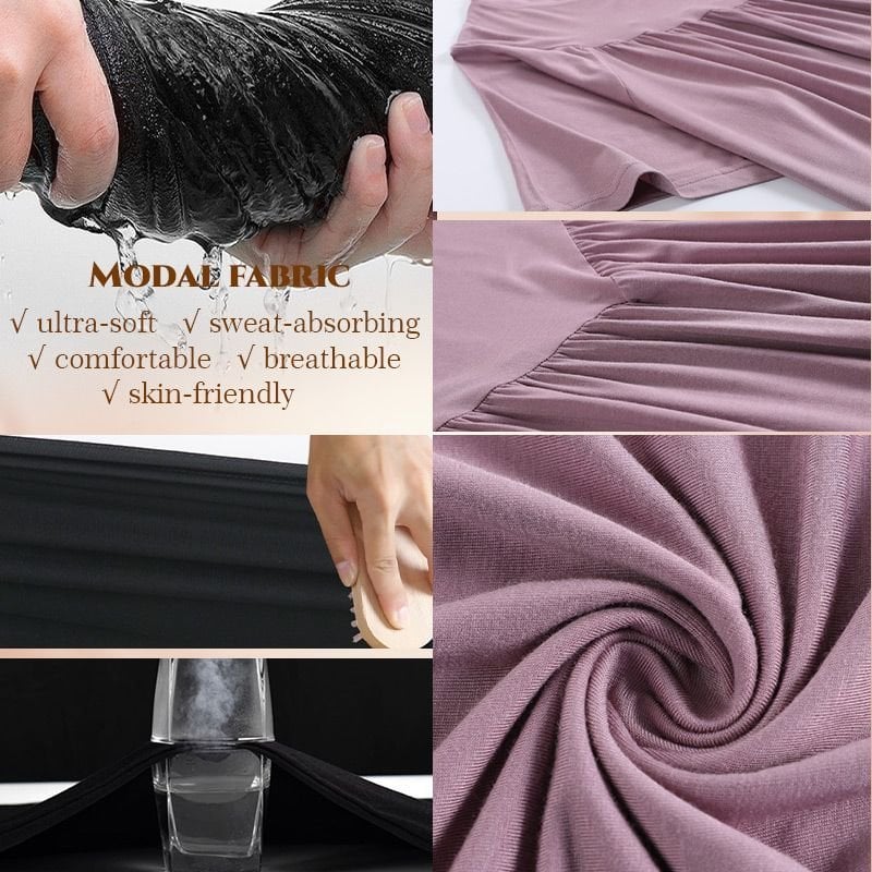 Εξαιρετικά μαλακή και άνετη φαρδιά πιτζάμα με κοντά μανίκια