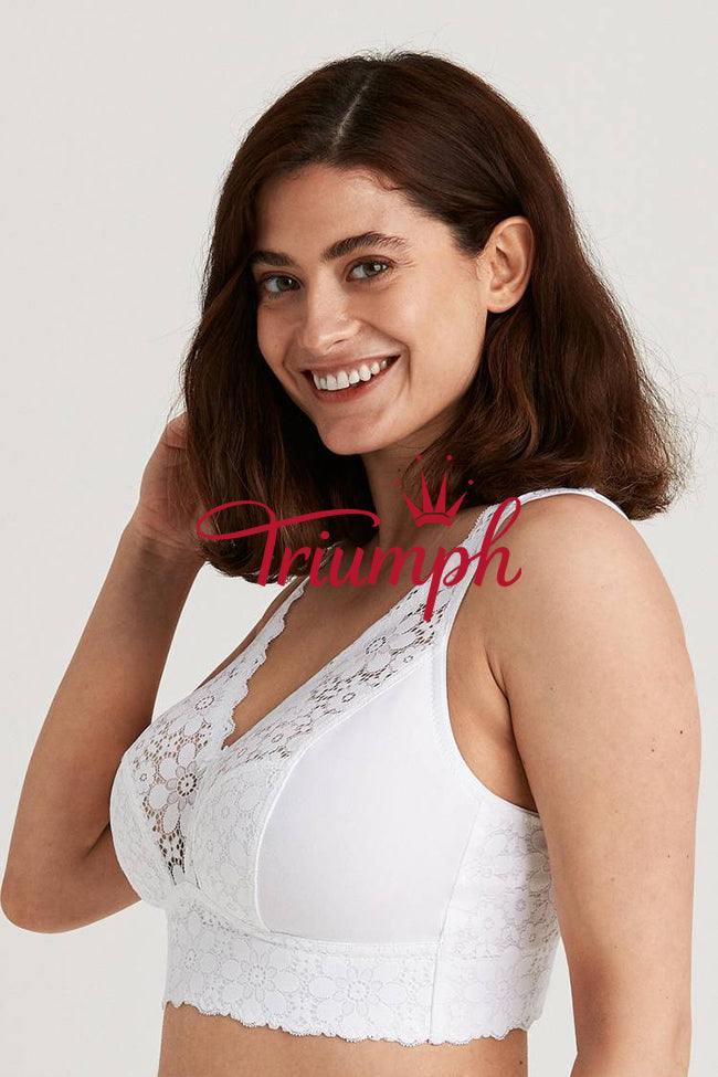 Triumph - 3 τεμάχια (85A-105F) 💝 Άνετο σουτιέν χωρίς λάστιχο-LT 